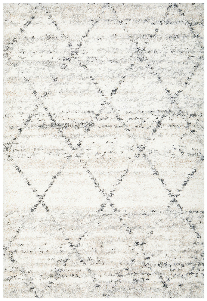 Moonlight Astro Shadow Scandinavian Shag Pile Rug