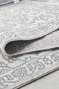 Thumbnail for Bjorn Paradise Grey Two-Tone Modern Hallway Runner Rug