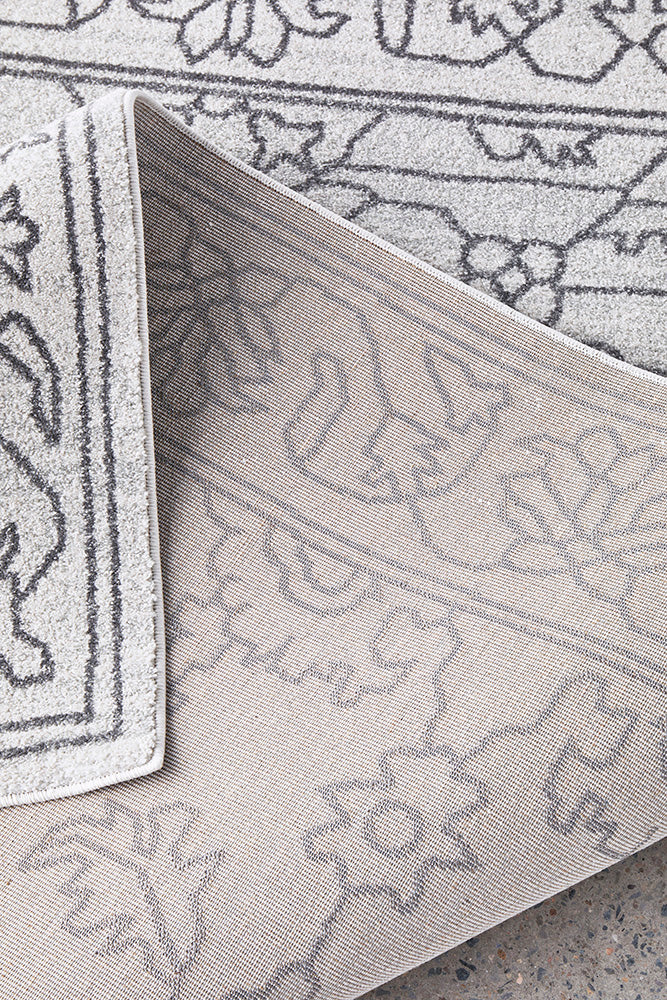 Bjorn Paradise Grey Two-Tone Modern Rug