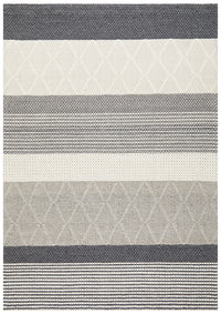 Thumbnail for Blake Modern Multi-Colour Textured Wool Rug