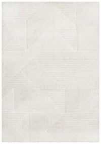 Thumbnail for Ashe Scandi Soft Grey Patterned Rug