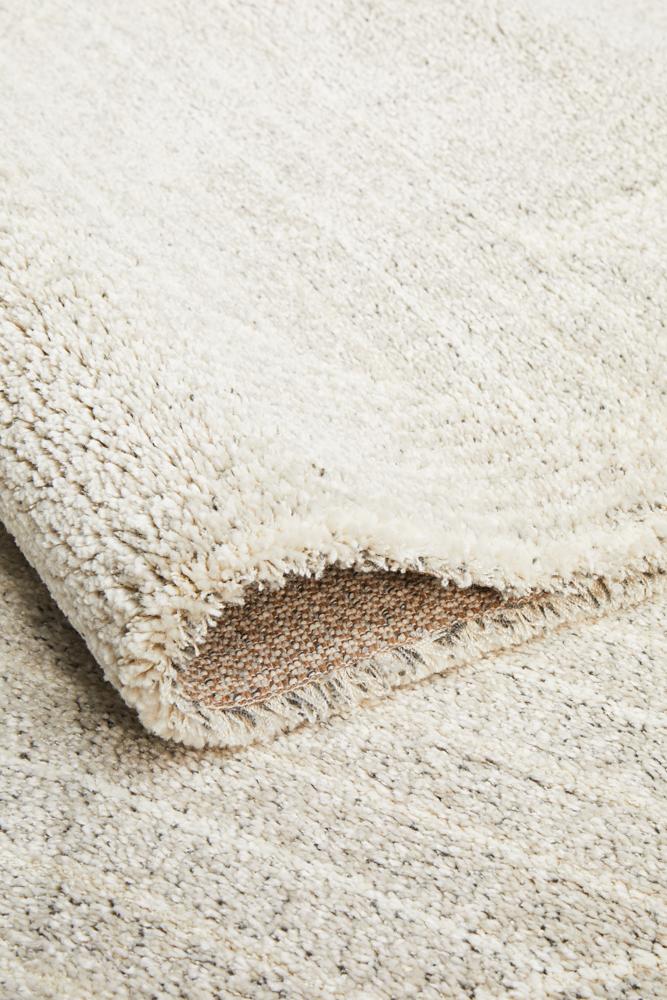 Ashe Scandi Soft Grey Patterned Rug