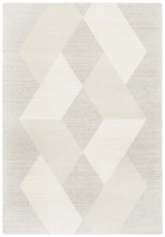 Ashe Scandi Stone Grey Patterned Rug