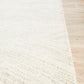 Ashe Scandi Silver Grey Patterned Rug