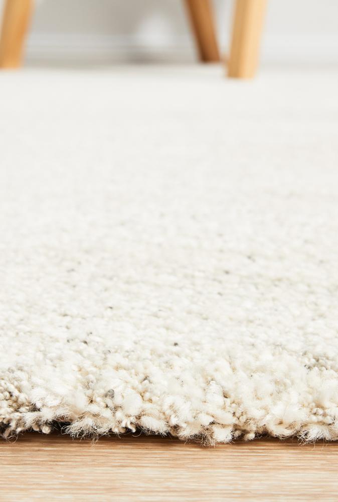 Ashe Scandi Silver Grey Patterned Rug