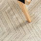 Ashe Scandi Silver Grey Patterned Rug