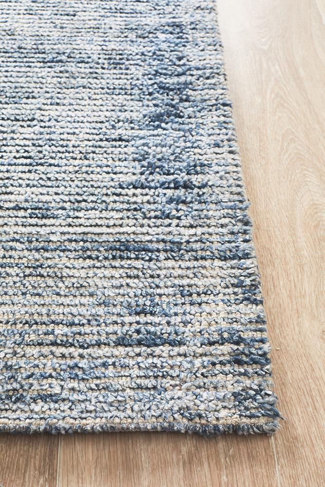 Ally Modern Indigo Rectangle Rug – Rug Envy