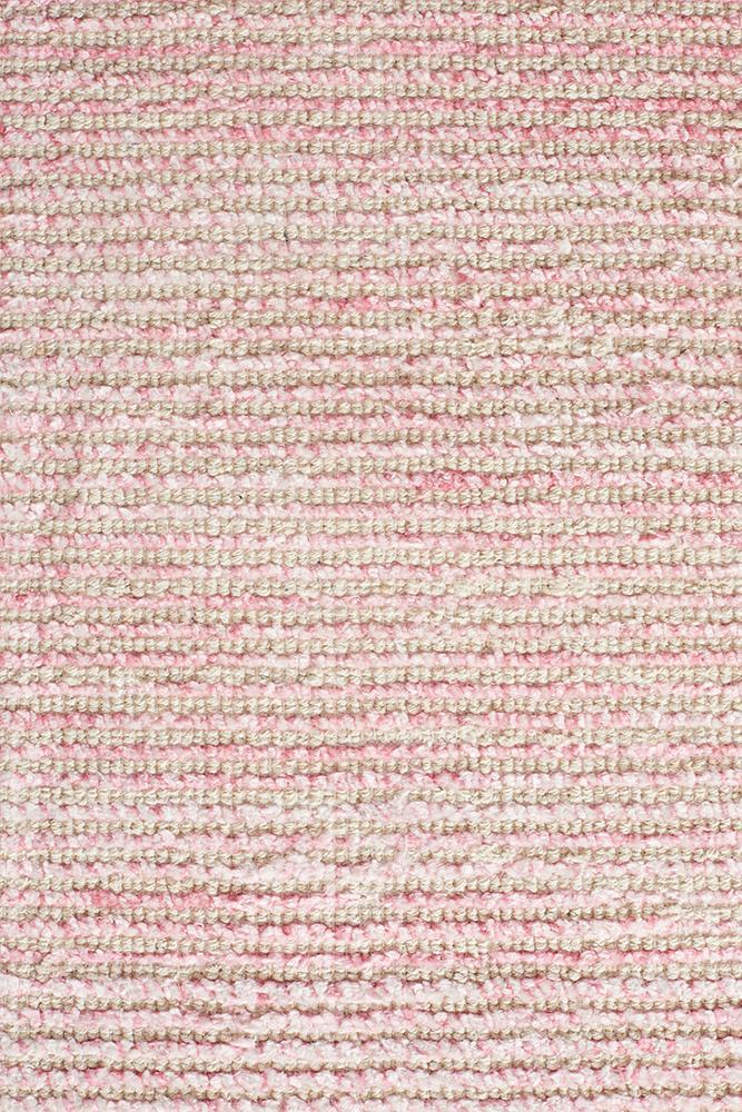 Ally Modern Rose Pink Rug