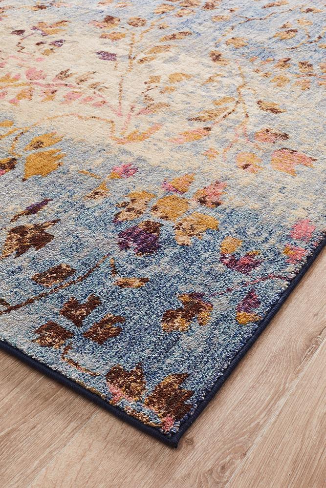 Evelyn Floral Multi-Colour Rug