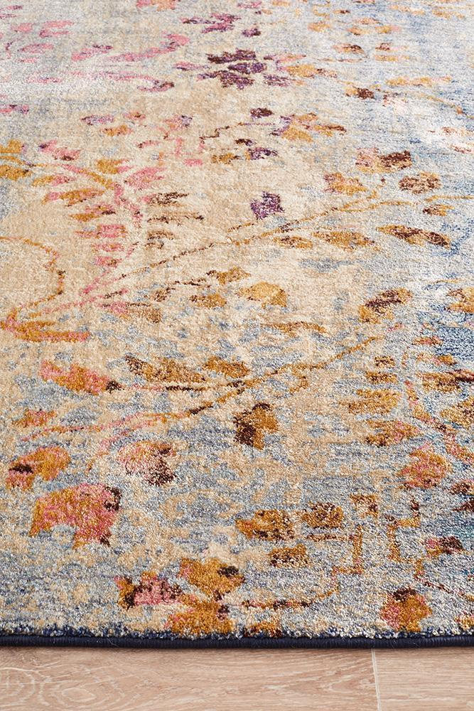 Evelyn Floral Multi-Colour Rug