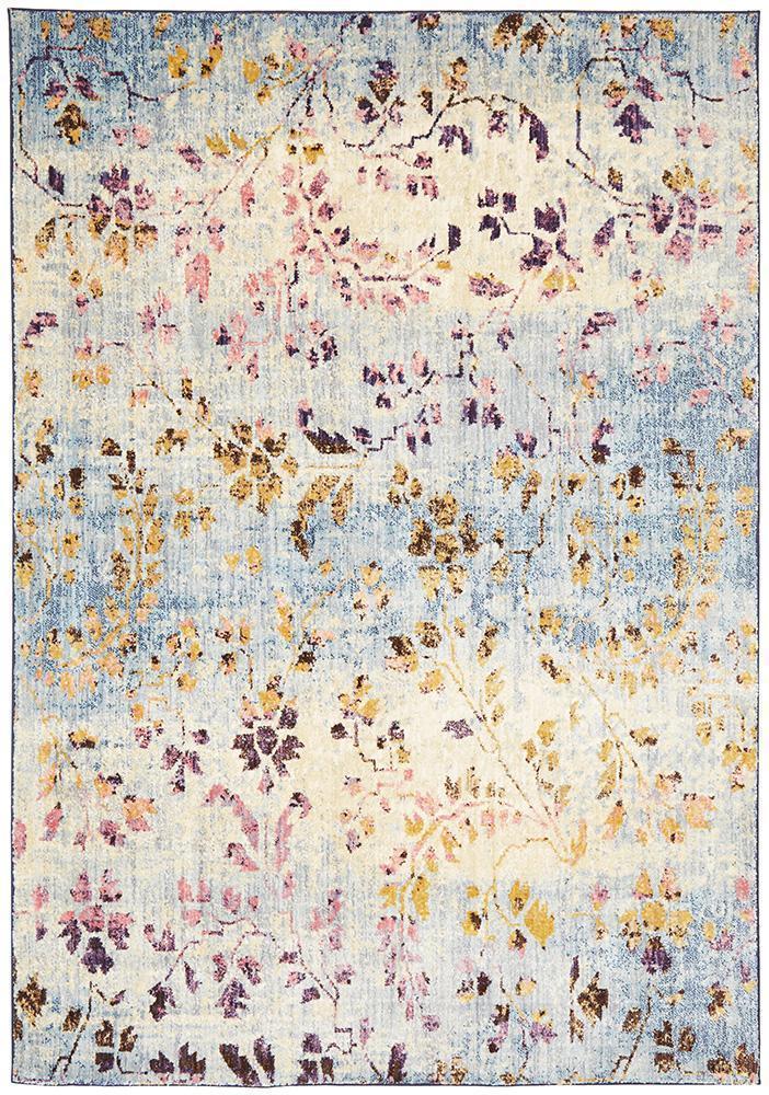 Evelyn Floral Multi-Colour Rug
