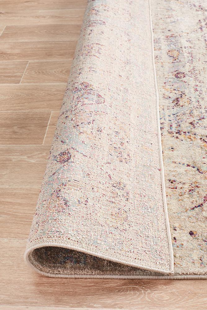 Evelyn Multi-Colour Distressed Rug