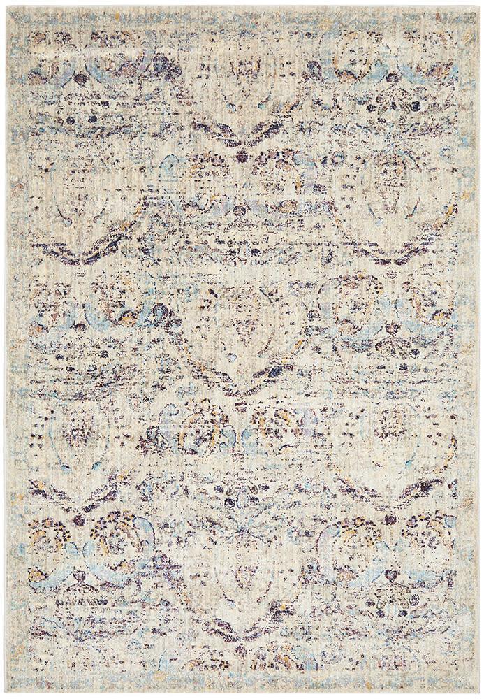 Evelyn Multi-Colour Distressed Rug