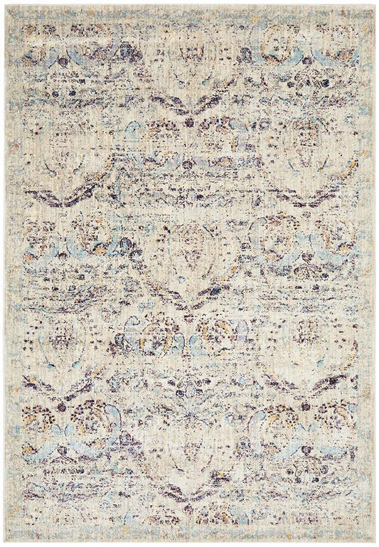 Evelyn Multi-Colour Distressed Rug