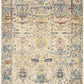 Evelyn Sand Multi-Colour Distressed Rug