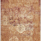 Evelyn Copper Red Multi-Colour Faded Rug