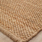 Nisha Natural Jute Hand Braided Rug