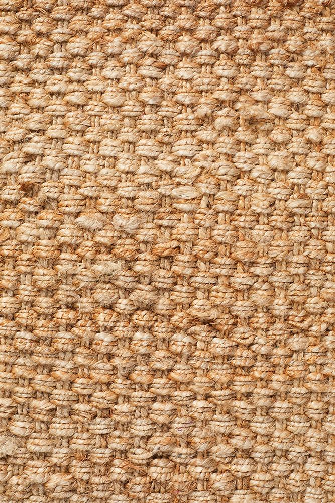 Nisha Natural Jute Hand Braided Rug