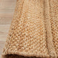 Nisha Natural Jute Hand Braided Rug