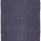 Asha Navy Jute Rug Runner