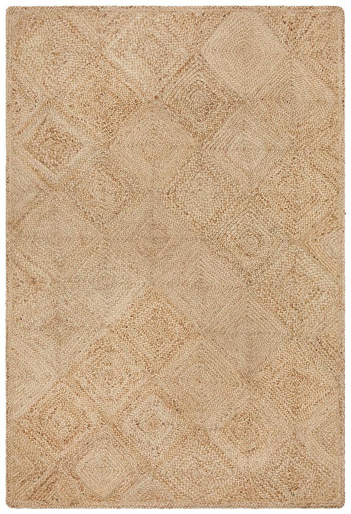 Sia Diamond Natural Jute Rug