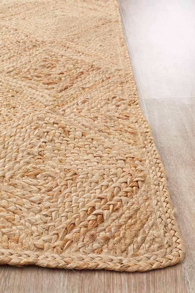 Sia Diamond Natural Jute Rug