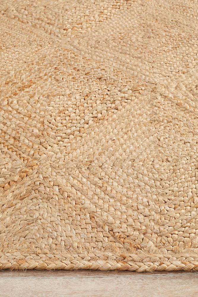 Sia Diamond Natural Jute Rug