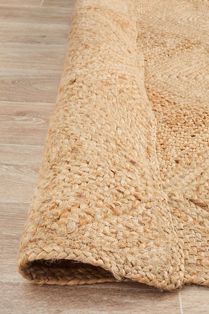 Sia Diamond Natural Jute Rug
