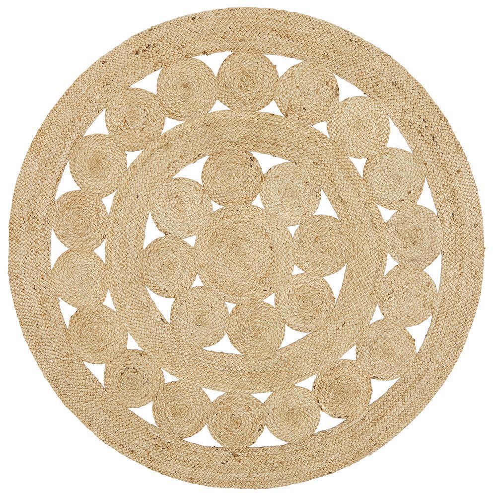 Luana Natural Jute Round Rug