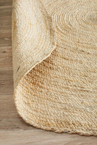 Thumbnail for Serena Bleached Jute Round Rug