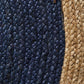 Serena Navy Jute Round Rug