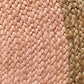 Serena Pink Jute Round Rug