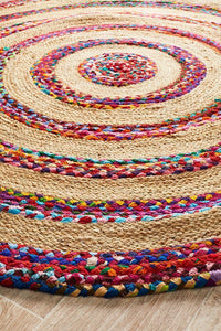 Thumbnail for Atrium April Target Cotton And Jute Rug