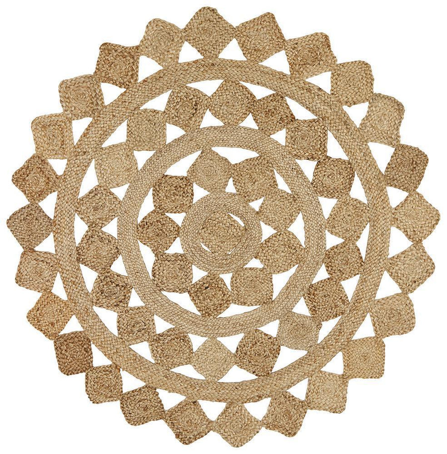 Tess Natural Jute Round Rug