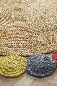 Thumbnail for Tilly Round Jute Rug