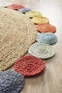 Thumbnail for Tilly Round Jute Rug
