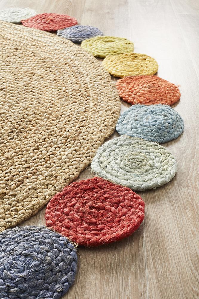 Tilly Round Jute Rug