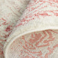 Aria Vintage Pink & Ivory Round Rug