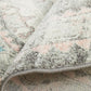 Emery Vintage Grey & Pink Round Rug