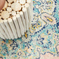Isla Bohemian Pink & Blue Round Rug
