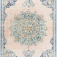 Isla Bohemian Pink & Blue Rug