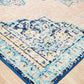 Isla Bohemian Pink & Blue Rug