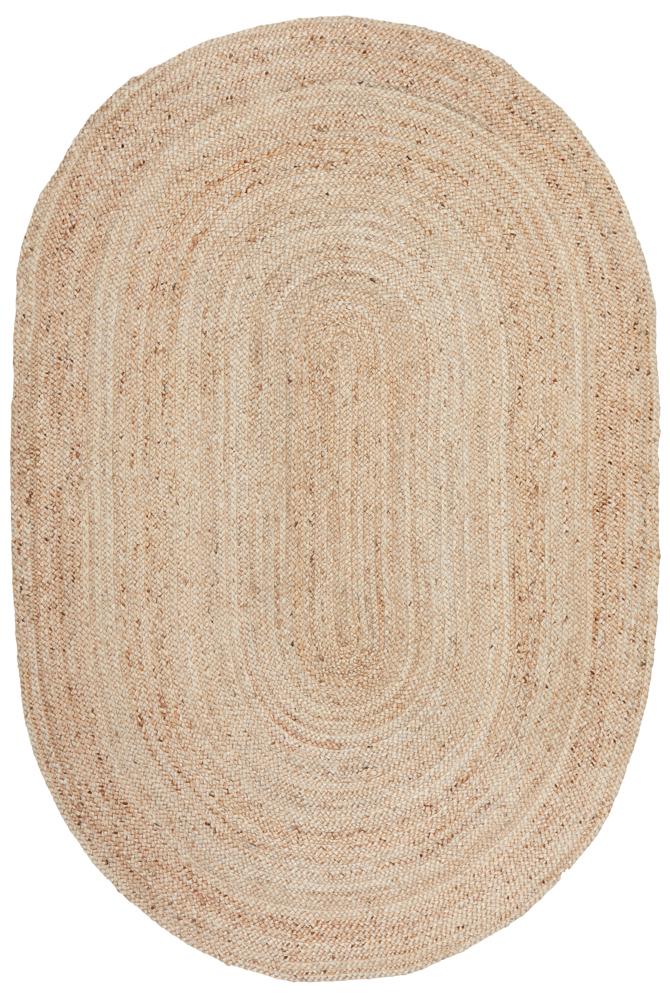 Kai Natural Jute Oval Rug
