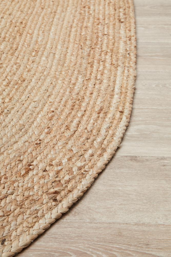 Kai Natural Jute Oval Rug