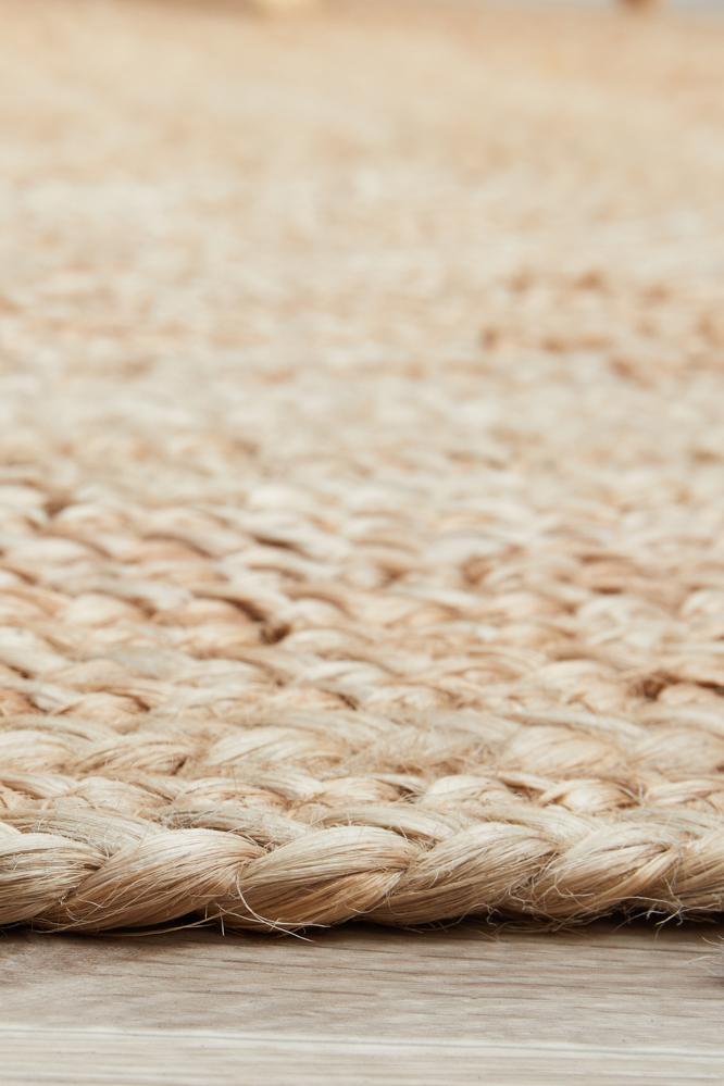 Kai Natural Jute Oval Rug