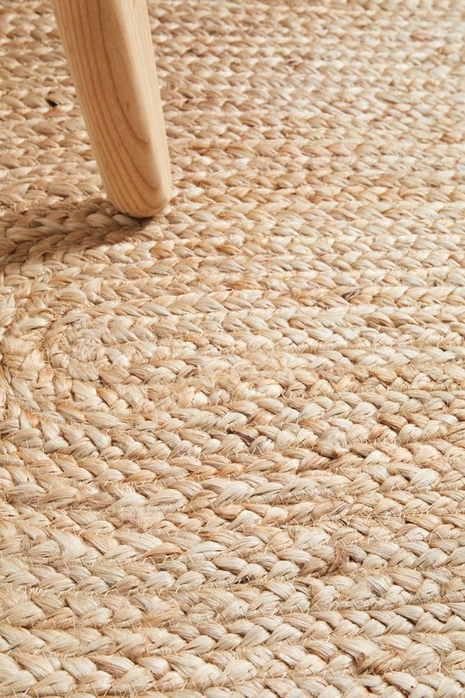 Kai Natural Jute Oval Rug
