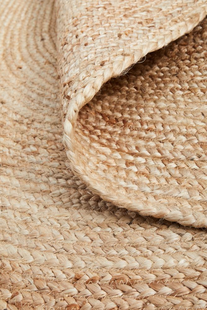 Kai Natural Jute Oval Rug