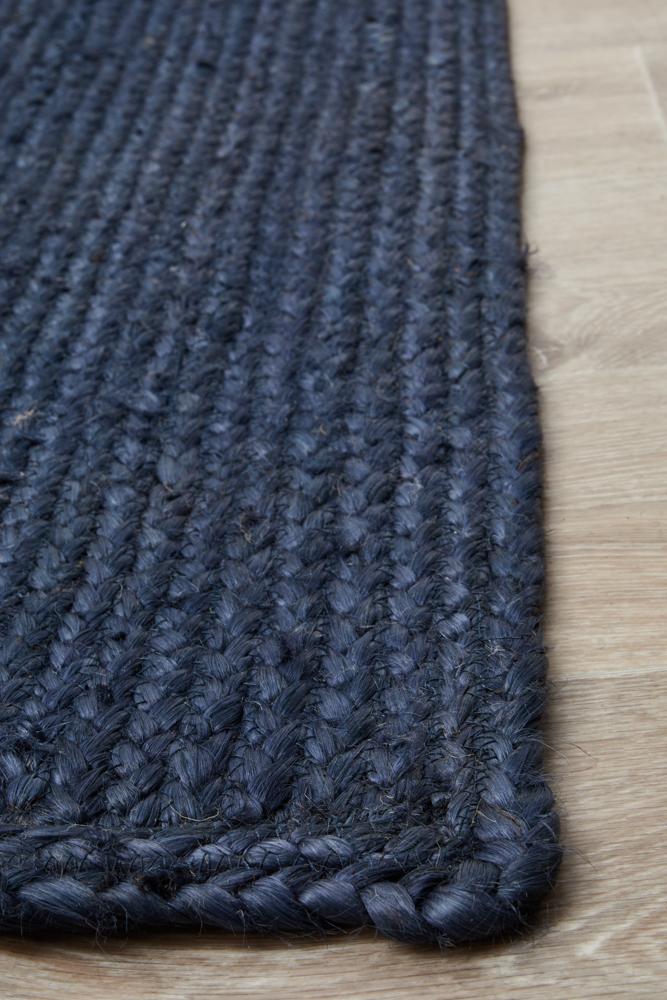 Kai Navy Jute Rug