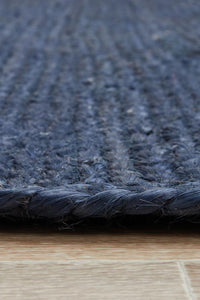 Thumbnail for Kai Navy Jute Rug