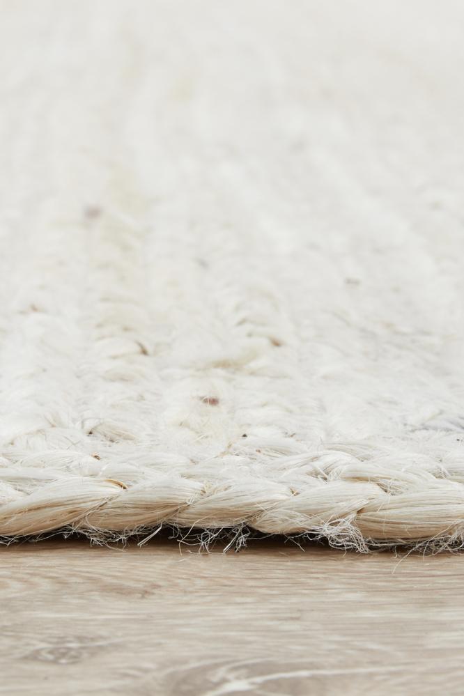 Kai White Jute Rug